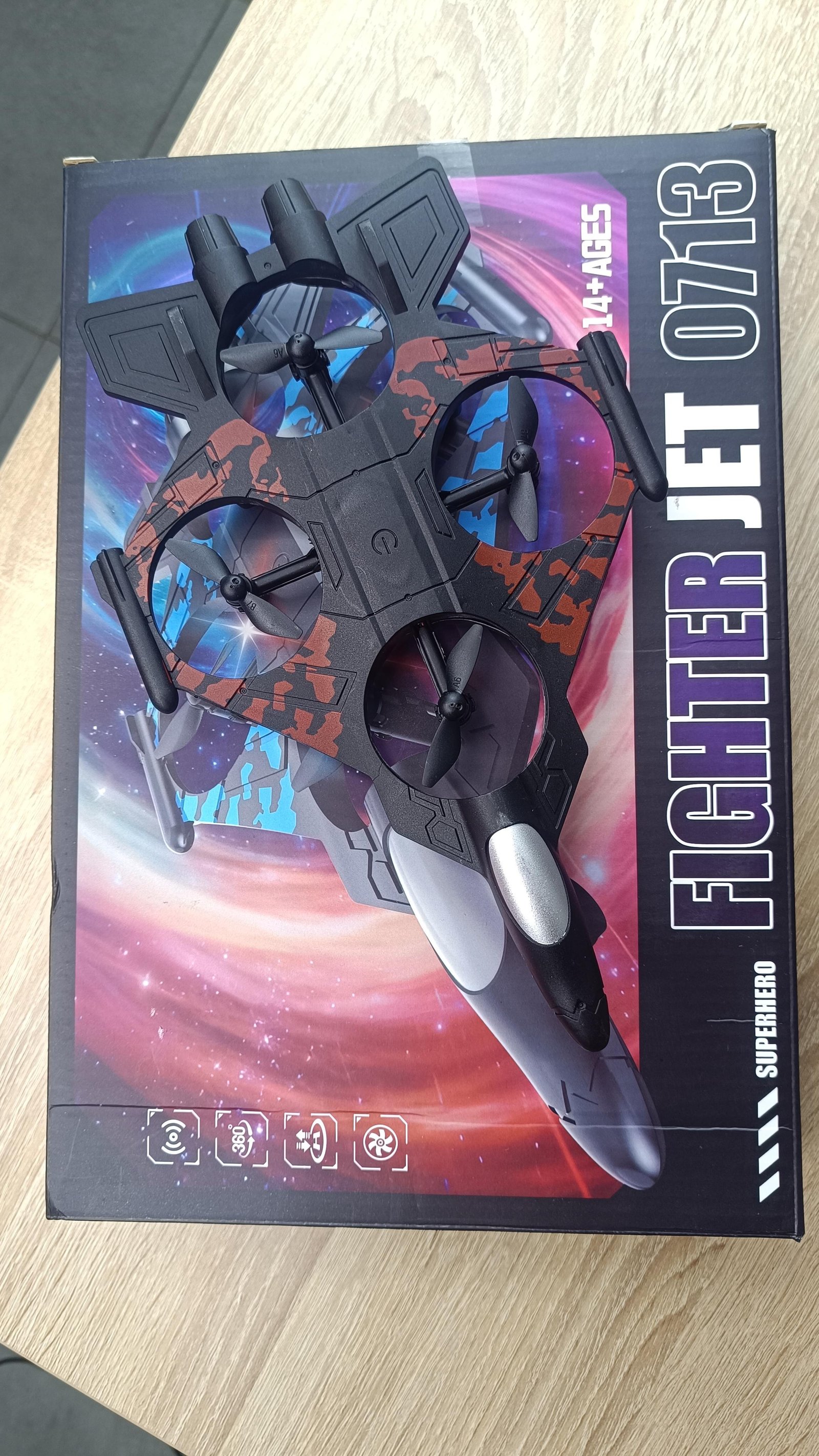 طائرة الدرون الحربية FighterJet 0713