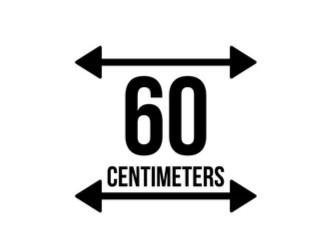 قطعة 60سم بـــ 𝟐3𝟎𝟎دج 