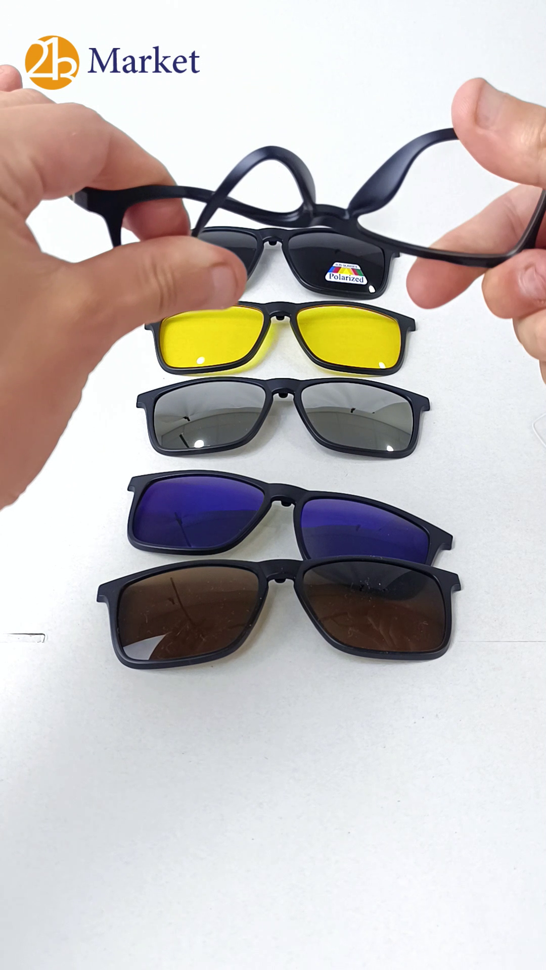 Lunettes Appliques 5en1 TR90