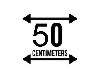 قطعة 50سم بـــ 𝟐1𝟎𝟎دج
