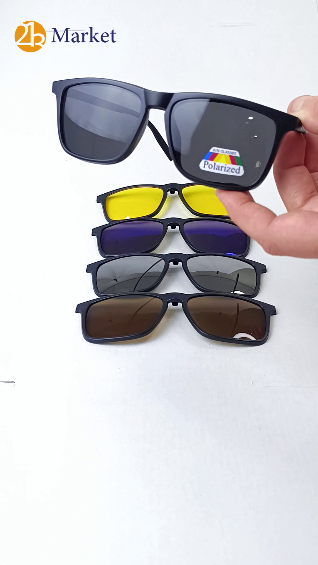 Lunettes Appliques 5en1 TR90