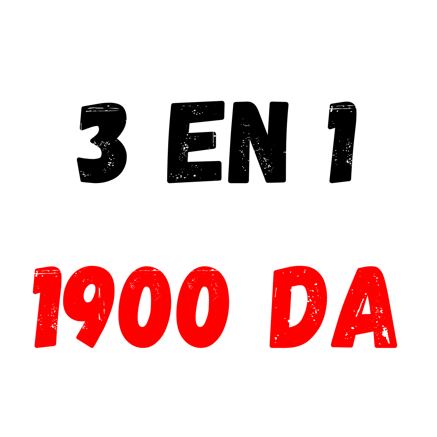 3en1 ( Lunette + 3 Les Appliques ) = 1900DA