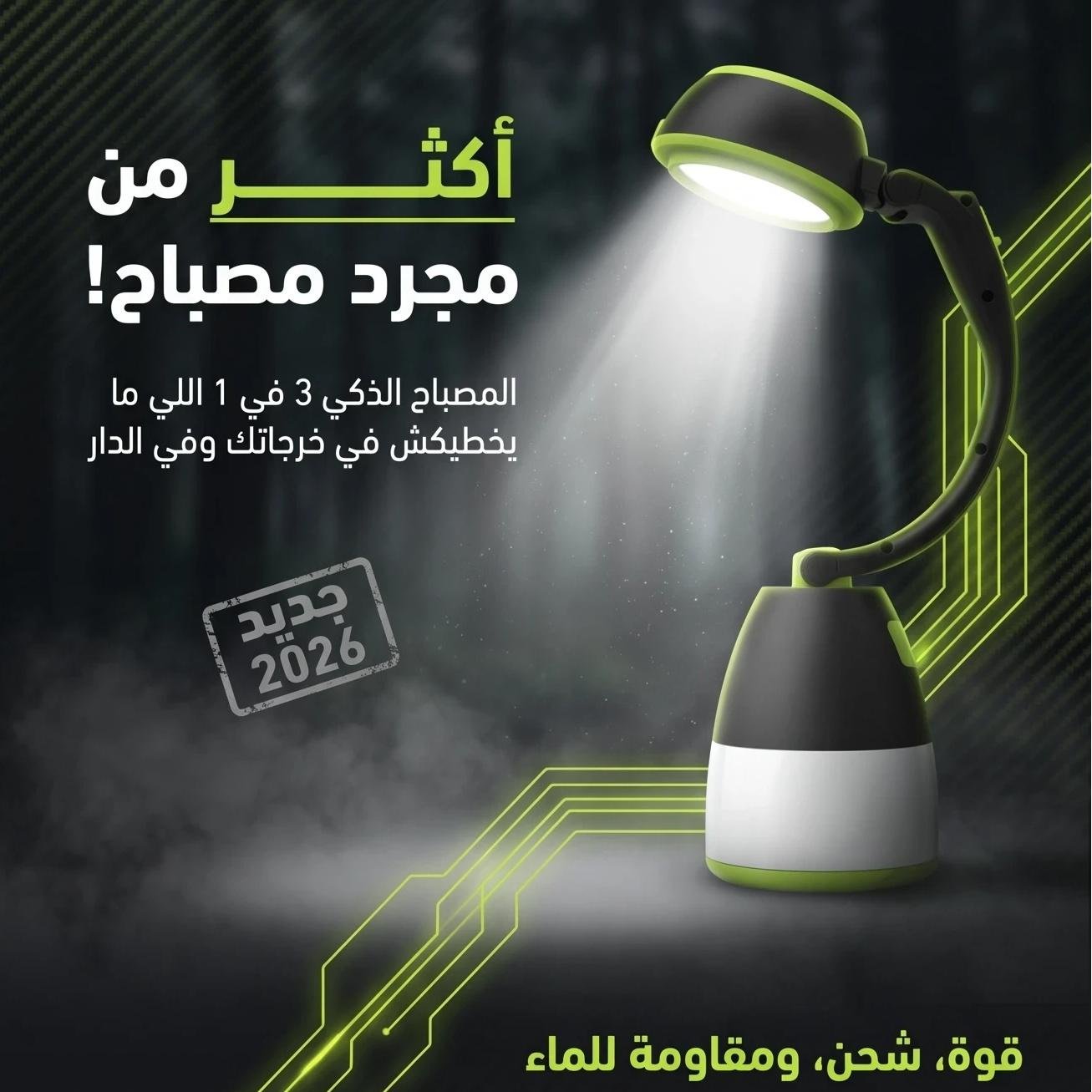 Torch Multi Fonction Beetro 3en1